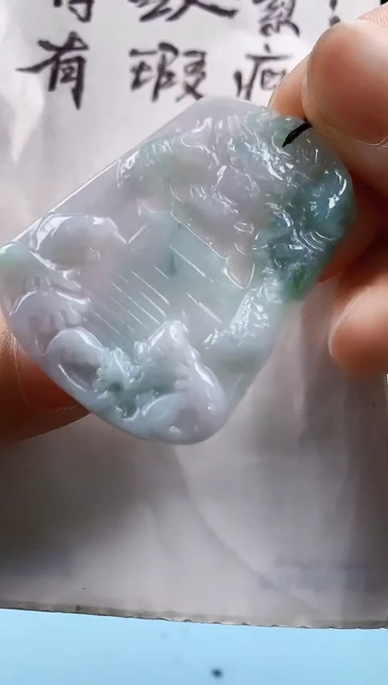 翡翠未镶嵌颈饰天然翡翠吊坠挂件