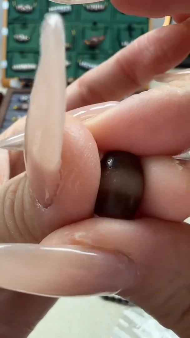 玛瑙/玉髓（覆膜）颈饰未镶嵌18（微瑕随机发货）