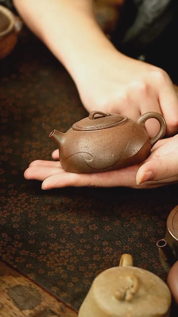 茶杯紫砂81号紫砂柴烧