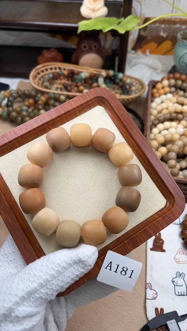 手串菩提根/象牙果a181 卡20 干磨微瑕