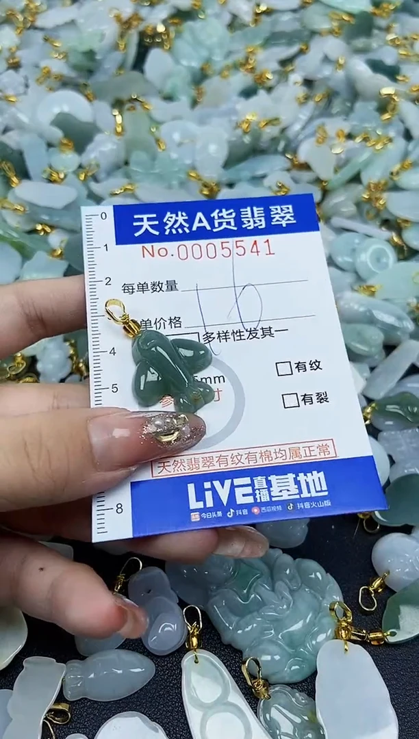 翡翠未镶嵌颈饰天然A货翡翠