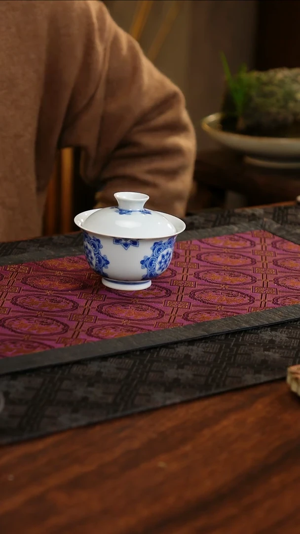 【闪购商品】杯子唐宝相两才盖碗