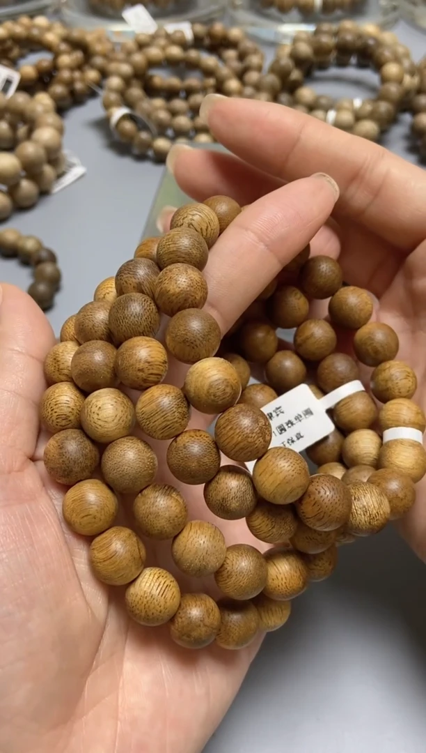 沉香手串菲律宾圆珠单圈1.1多样性发其一