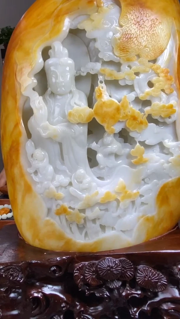 未镶嵌和田玉摆件沈***…和田玉