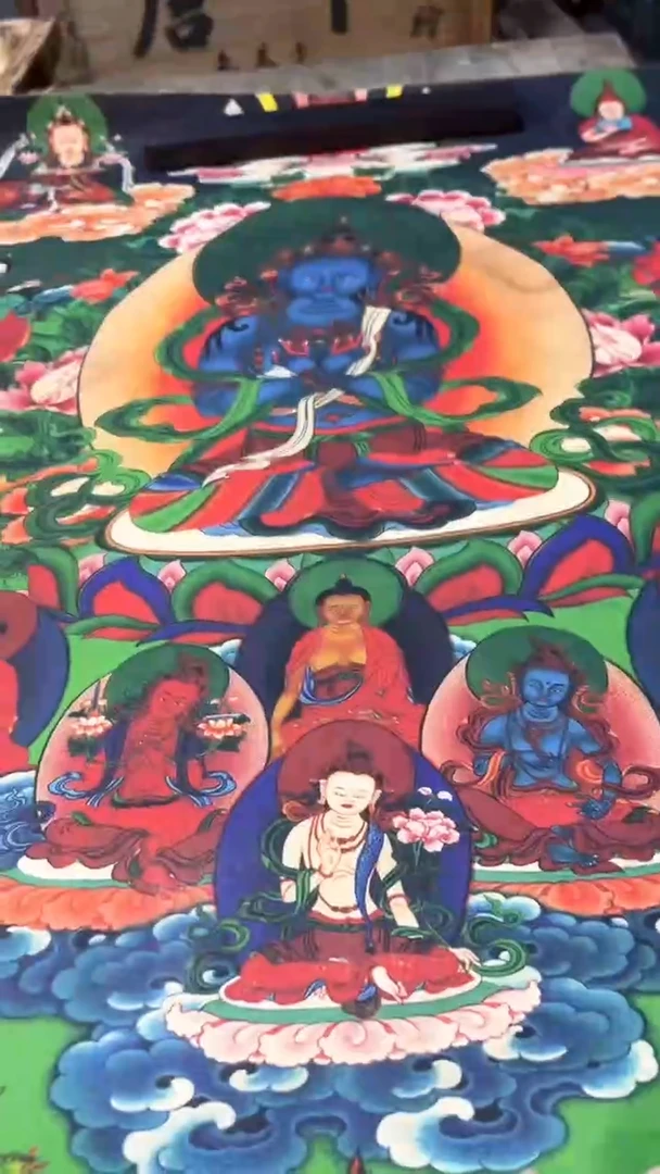卷轴画卷轴画玖忆唐卡TK17