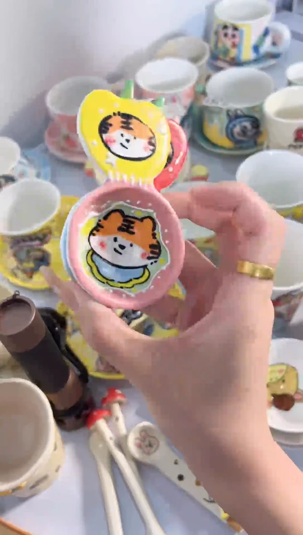 摆件景德镇陶瓷手作C43