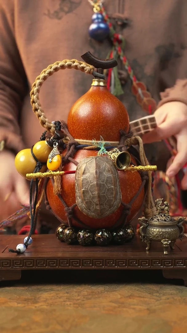 460大漆一物一拍记葫堂出品【不带手串】