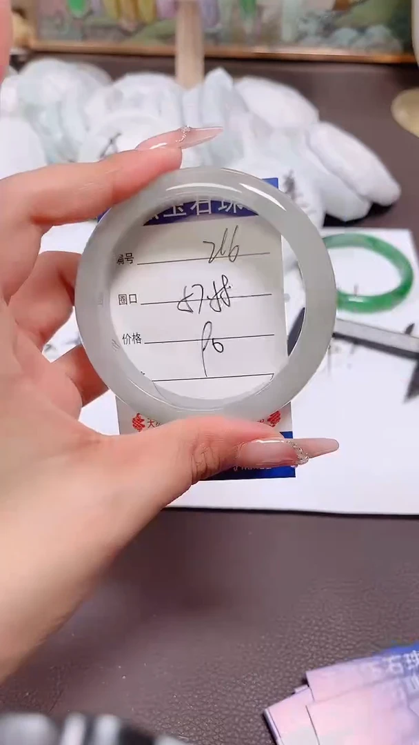 翡翠手镯未镶嵌216号拍啥发啥 一物一图 看好再拍不退换