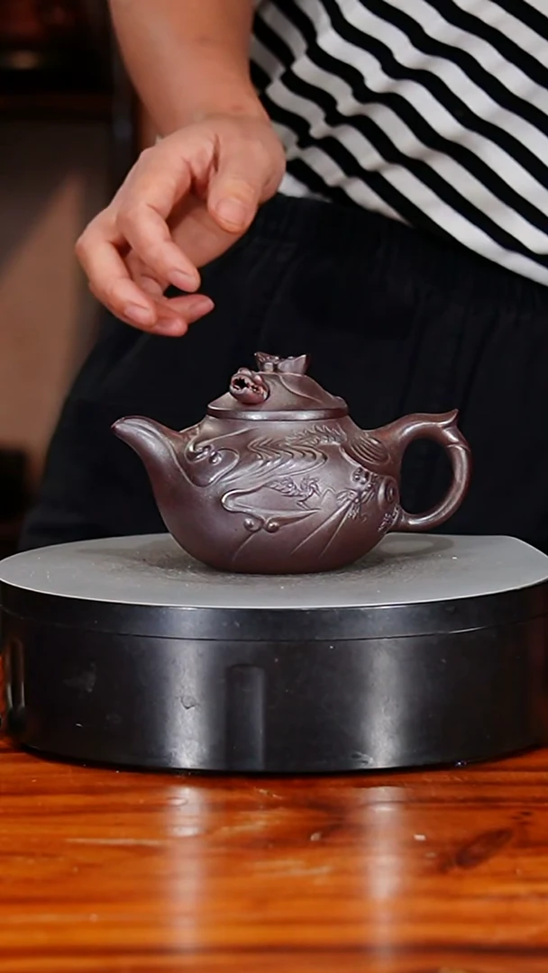 宜兴原矿紫砂壶茶壶250C