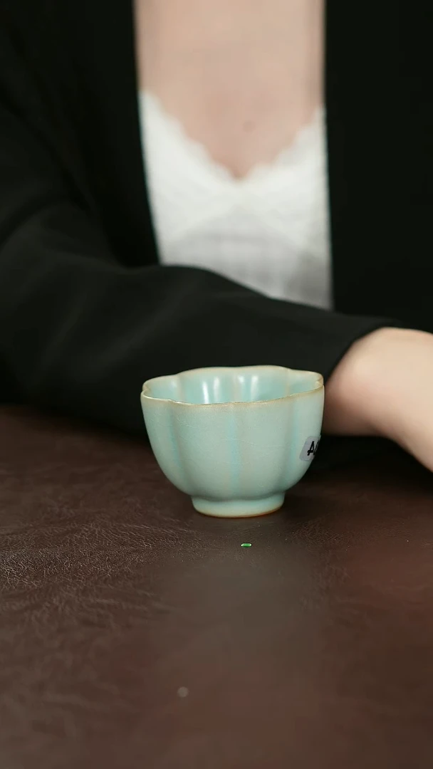 摆件原矿汝宋汝瓷微瑕