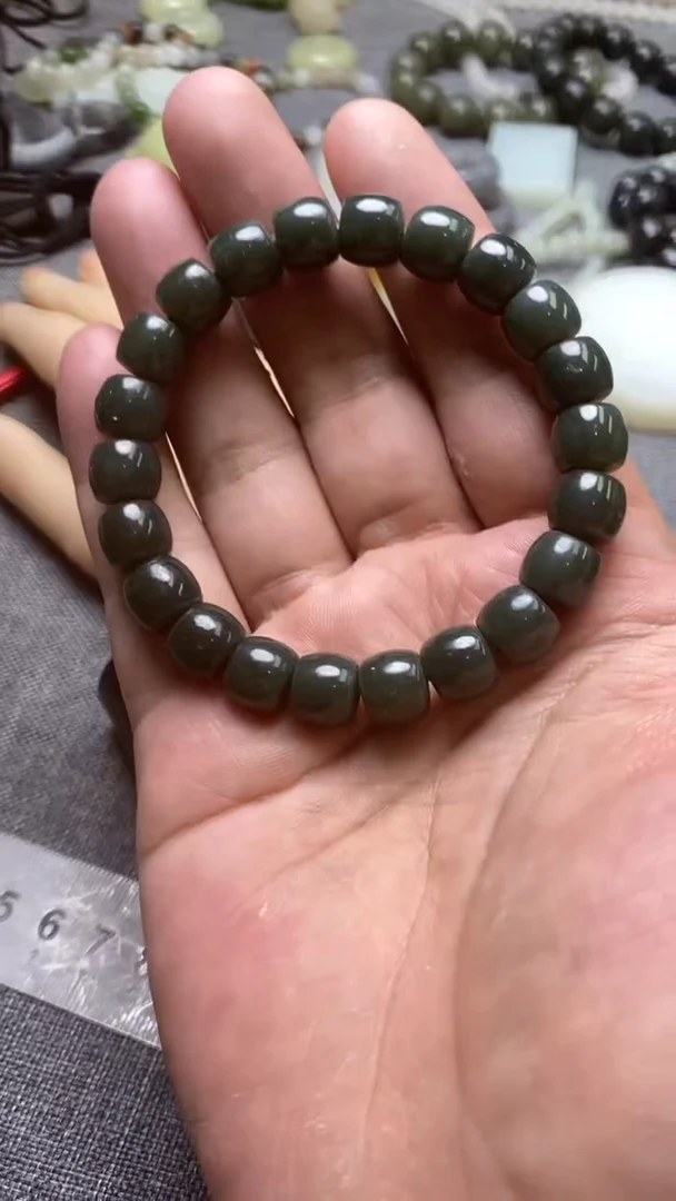 手串未镶嵌和田玉手串