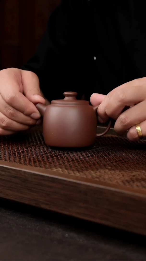 茶壶紫砂底槽清平盖巨轮