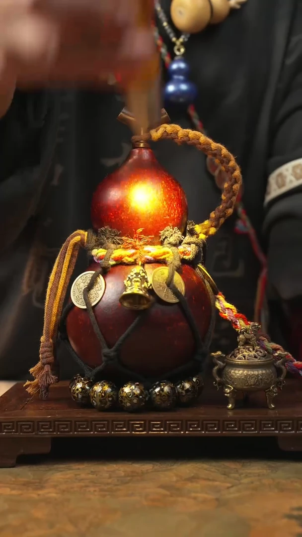 112大漆一物一拍记葫堂出品【不带手串】