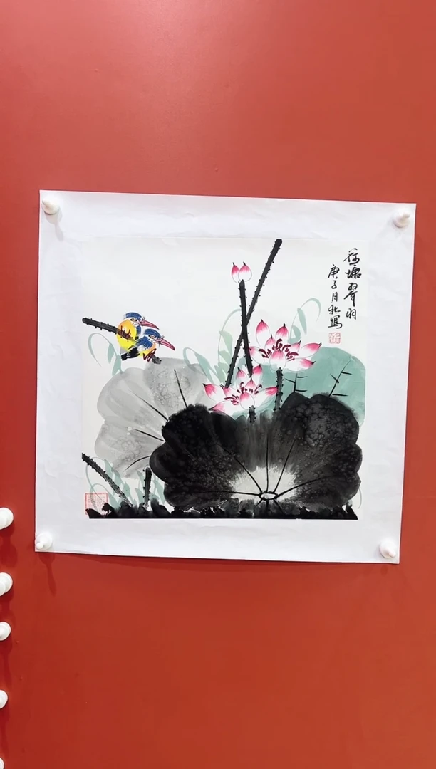 国画王月新国画作品