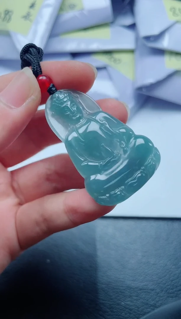 翡翠未镶嵌颈饰 多样性发货一件发货-观音