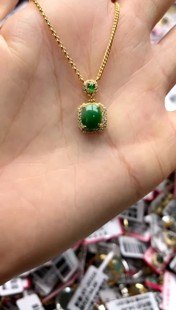 【闪购商品】翡翠戒指银S925镶嵌222222222     1