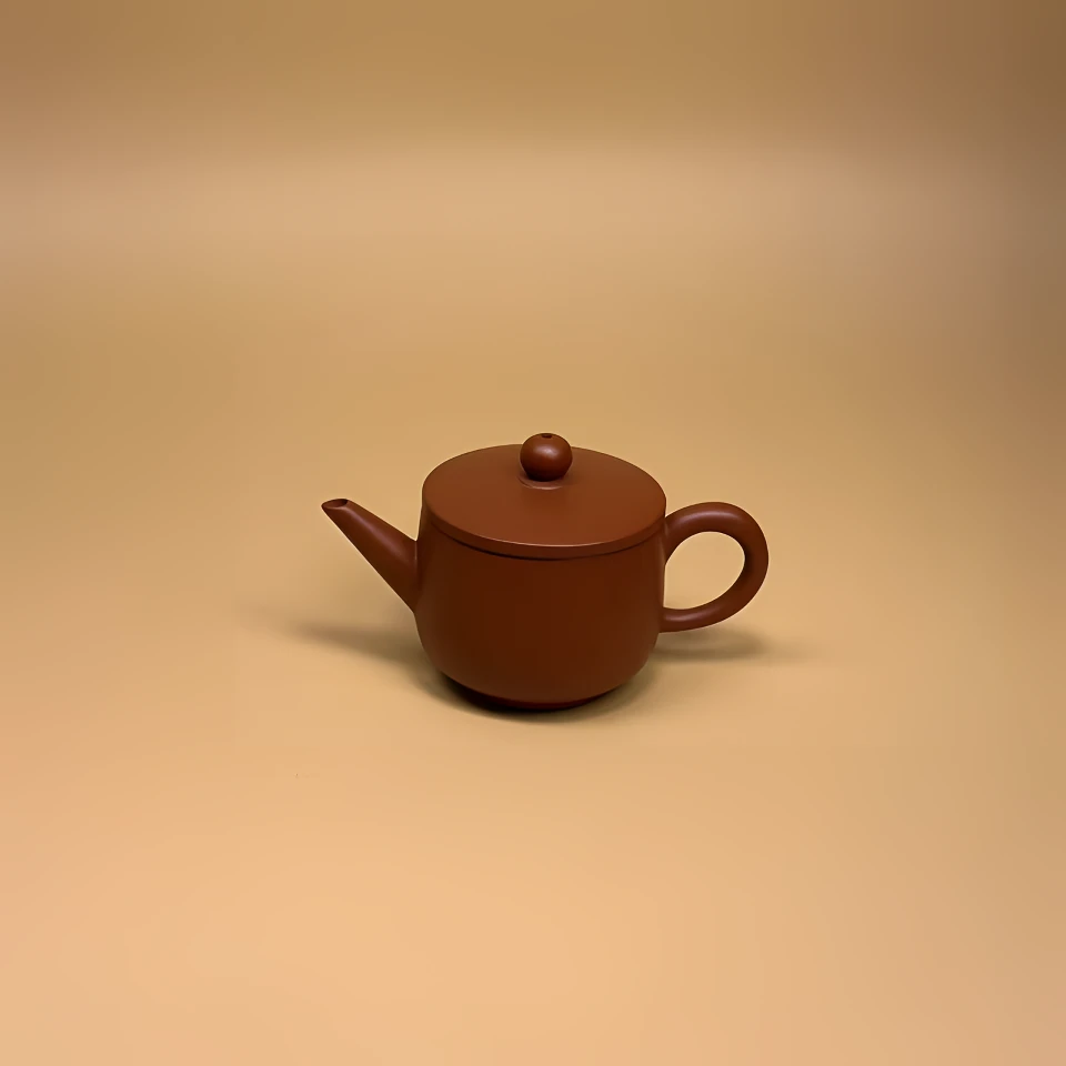 潮具（汉瓦壶）潮州手制朱泥原矿小容量茶壶家用功夫茶具