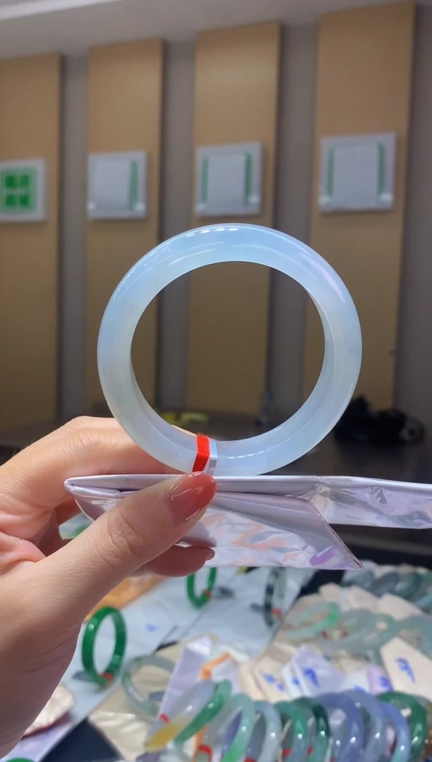 未镶嵌手镯翡翠-C21 圈口57.8 全款9万 定金2万