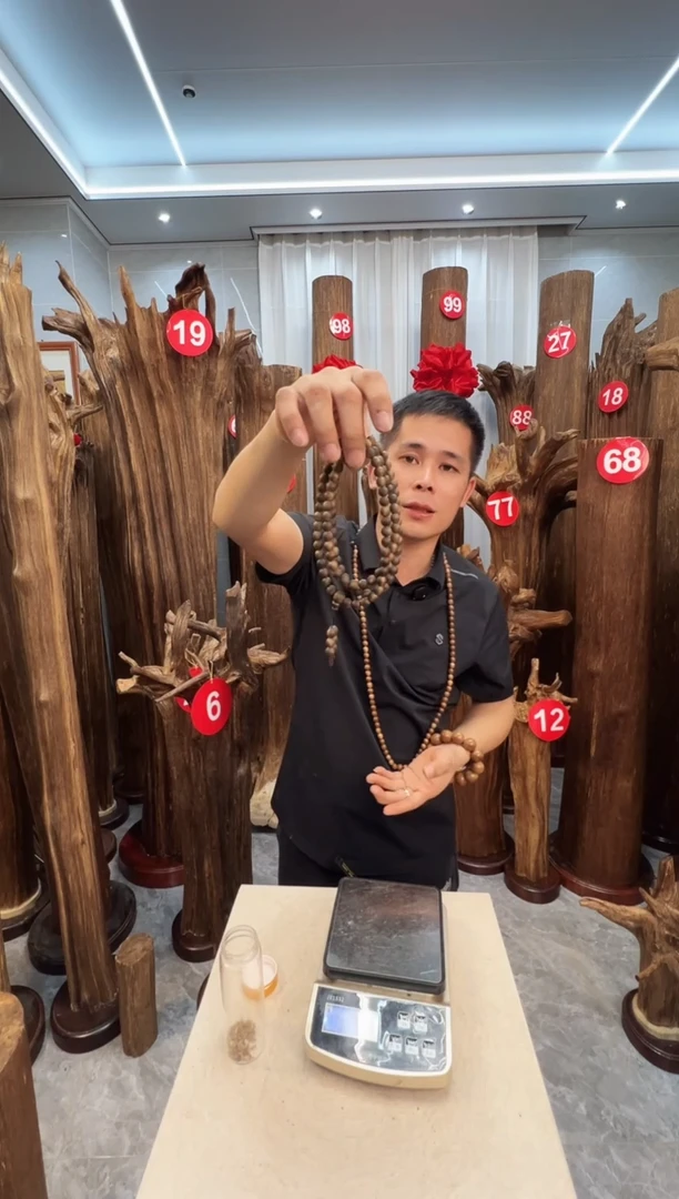 沉香手串玲沉香原料0.8mm