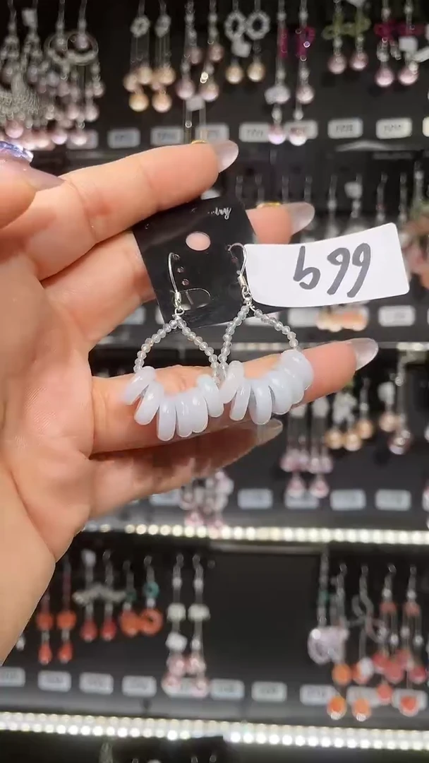 紫晶耳饰银S925镶嵌喜欢拍