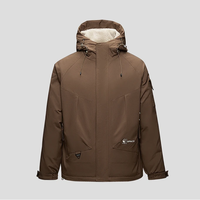 2025年新款男士户外连帽外套羽绒服83803