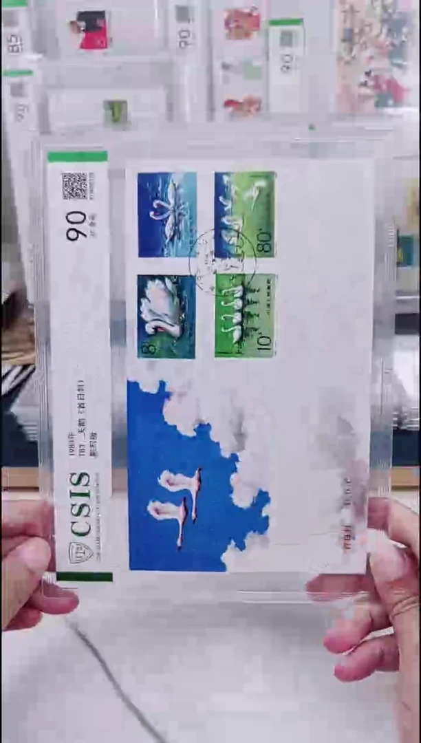 T83天鹅邮票首日封   信泰评级