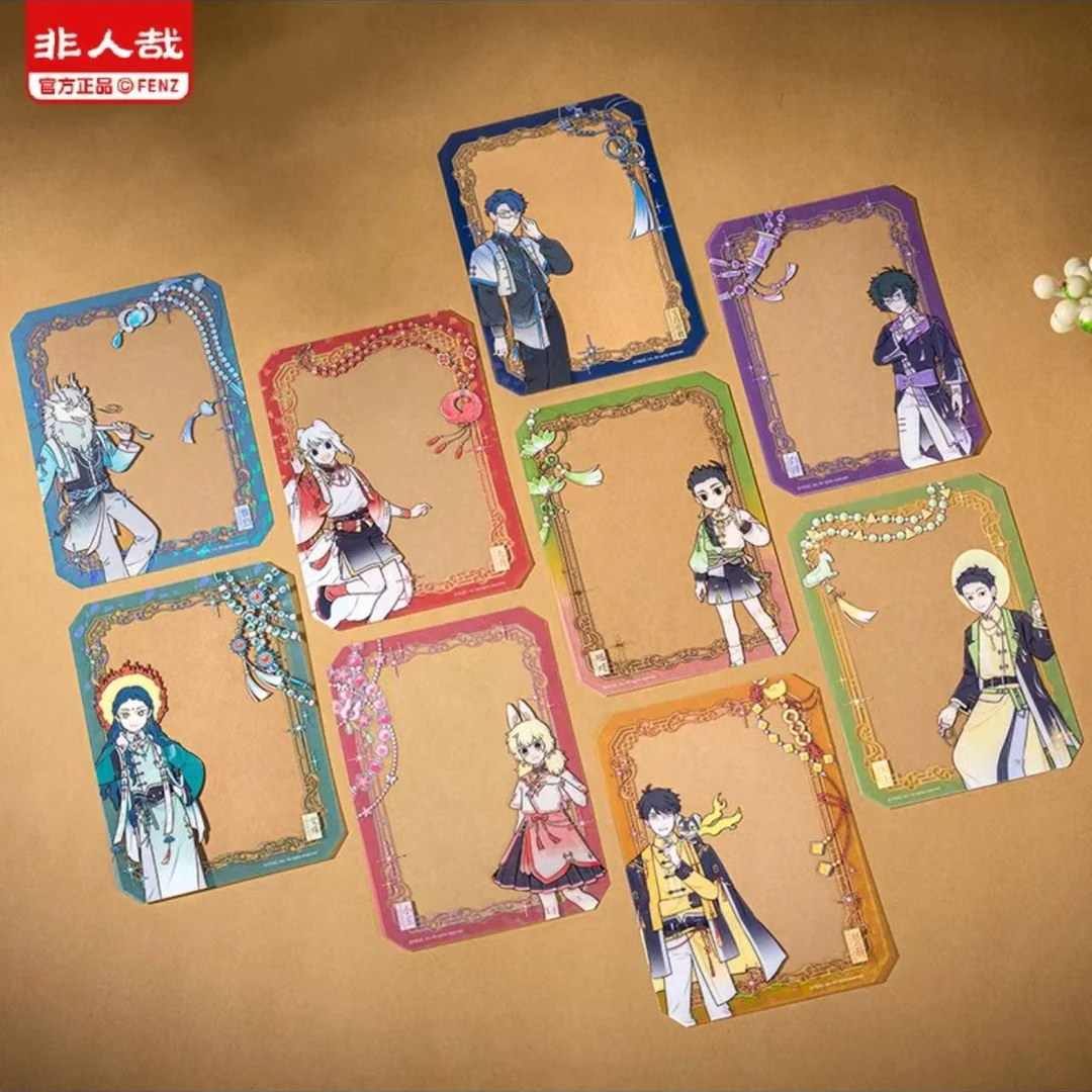 非人哉-【风华绮匣】透卡角色动漫周边盲盒
