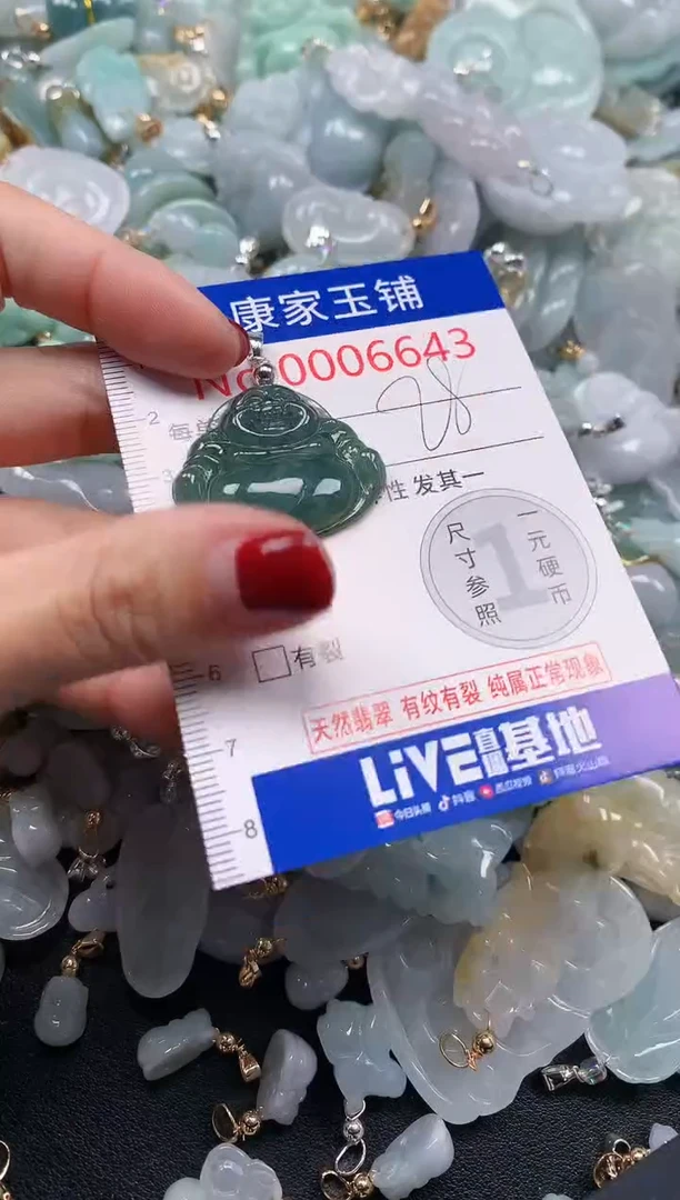 颈饰未镶嵌翡翠6643