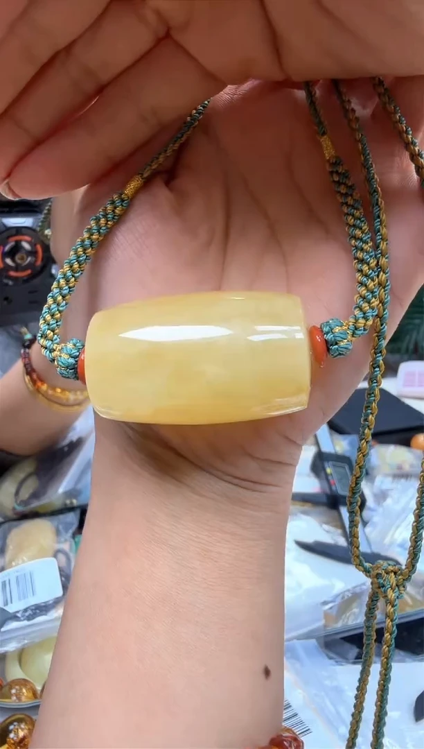 【闪购商品】琥珀裸石未镶嵌锁骨链