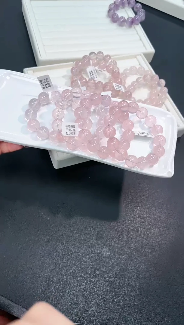 【闪购商品】水晶手串未镶嵌74s多样性发其一/1条15mm默认微瑕