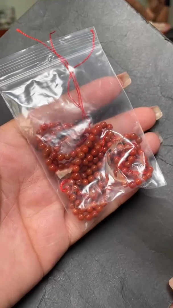 南红玛瑙32未镶嵌多圈---4