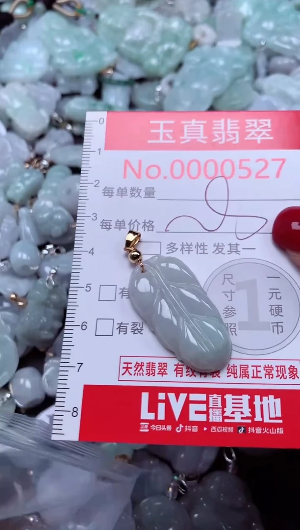 颈饰未镶嵌翡翠527