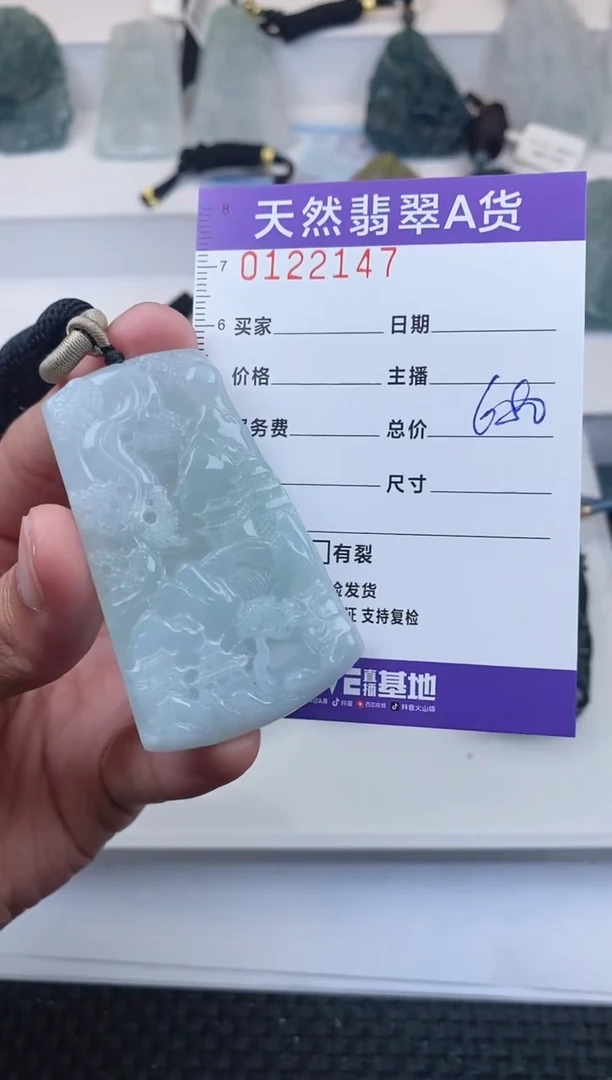 【闪购商品】翡翠颈饰未镶嵌         147