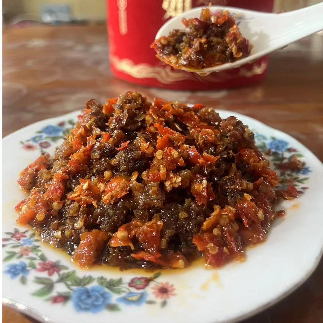 江西大余南安特产南府板鸭辣椒酱下饭菜拌面拌粉有味