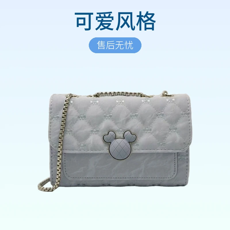 高级感时尚菱格链条包小香风小众设计单肩斜挎包