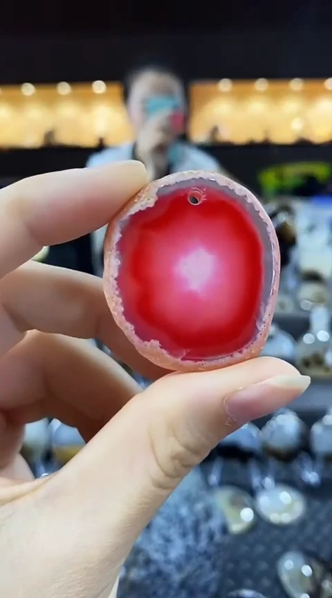 未镶嵌颈饰玛瑙/玉髓小***键玛瑙