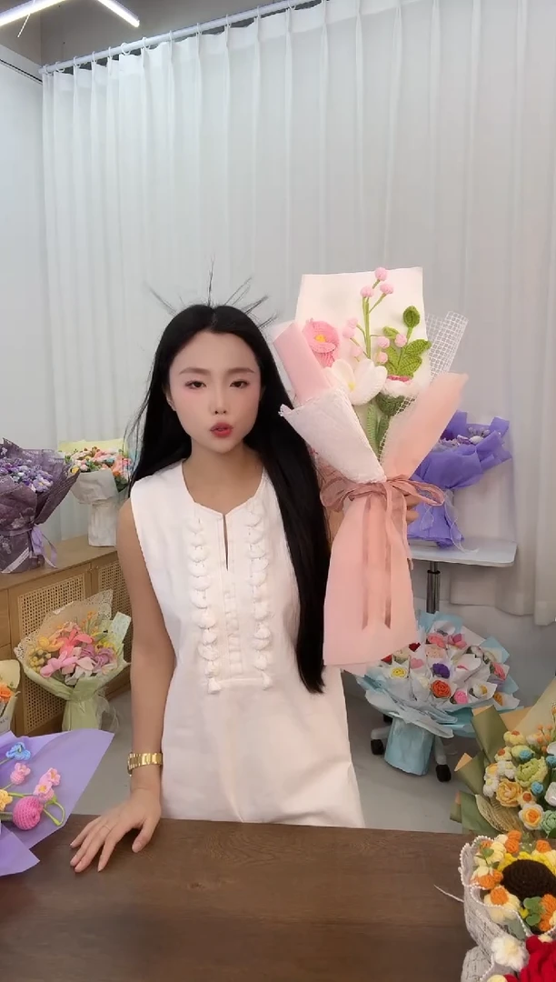 非遗手工定制花束，孤品清仓！