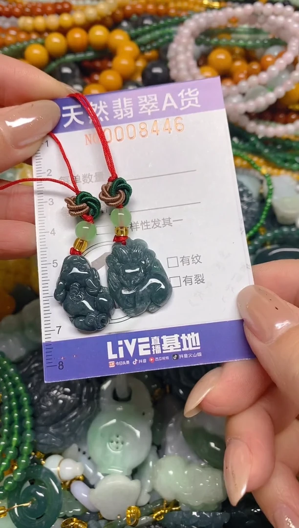 颈饰未镶嵌翡翠闪购0008446