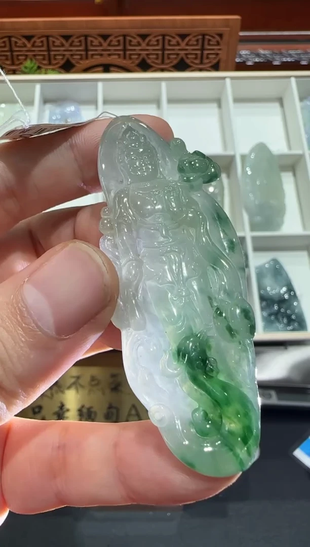 未镶嵌挂件翡翠A货翡翠多样性孤品
