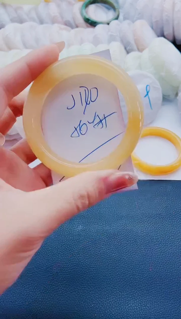 未镶嵌手镯石英质玉J170-55-56