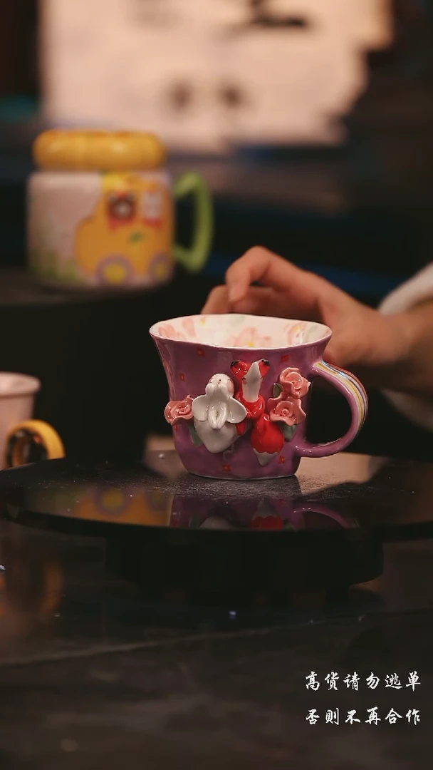 陶瓷景德镇可爱设计师款陶瓷