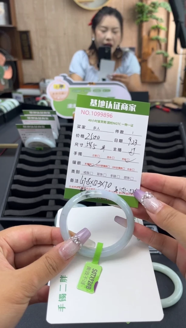 未镶嵌手镯（贵妃镯）翡翠多人