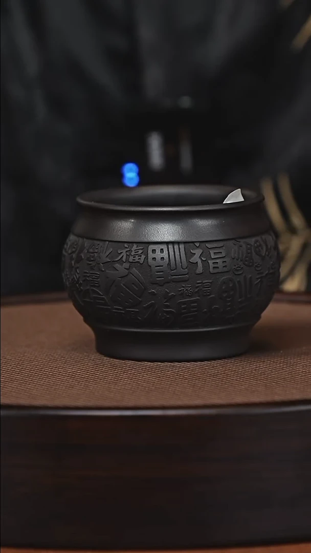 茶杯紫砂原矿紫砂