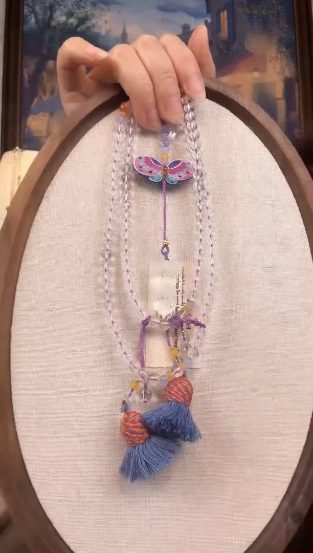 未镶嵌颈饰水晶项链