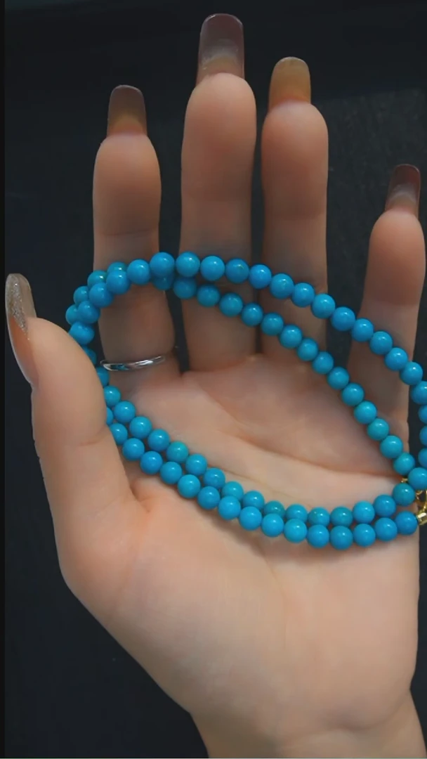 未镶嵌绿松石项链发货一件