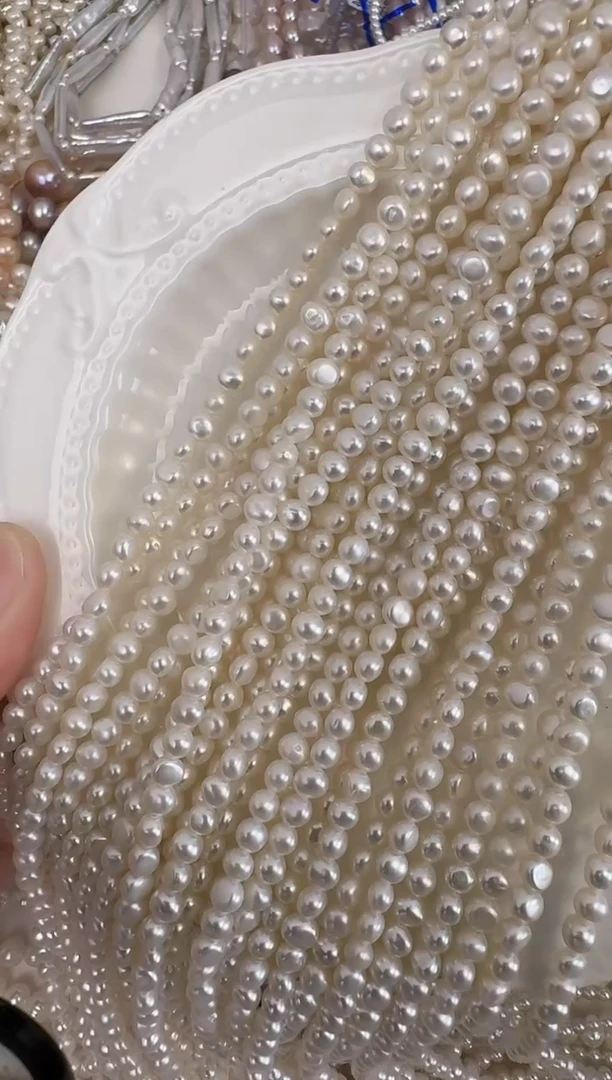 未镶嵌淡水珍珠裸链一条58