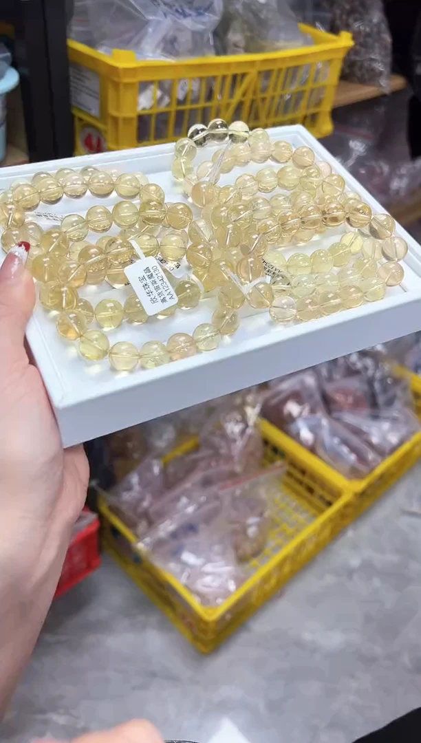 【闪购商品】水晶手串未镶嵌44M多样性发其一/1条12mm默认微瑕