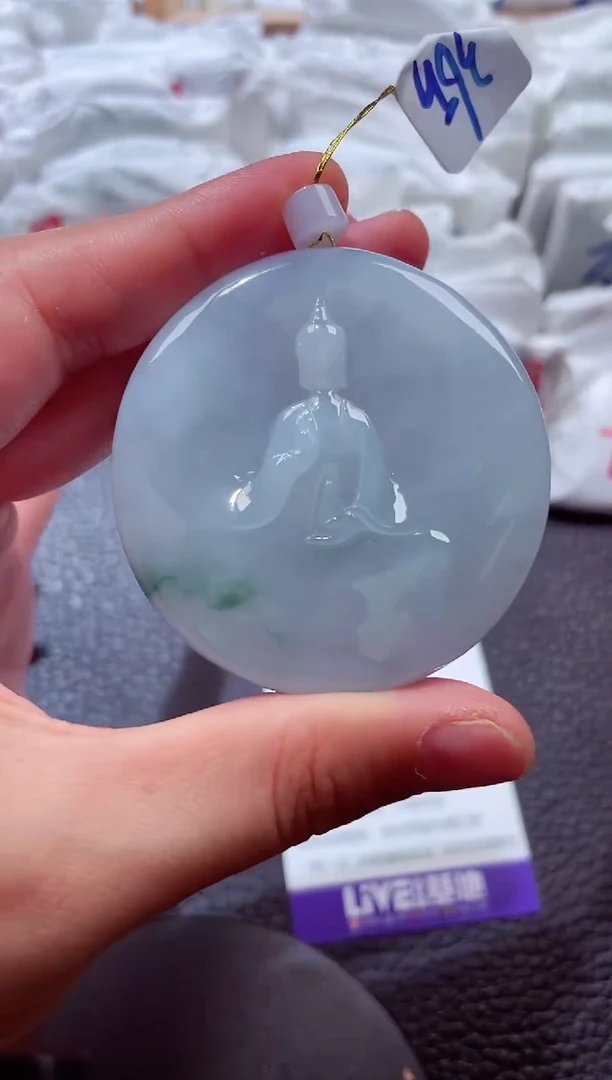 颈饰未镶嵌翡翠00009085观音