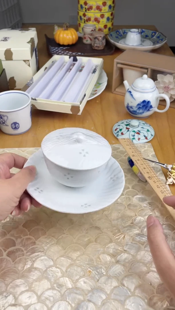 瓷片默认微瑕，看清尺寸品相再拍