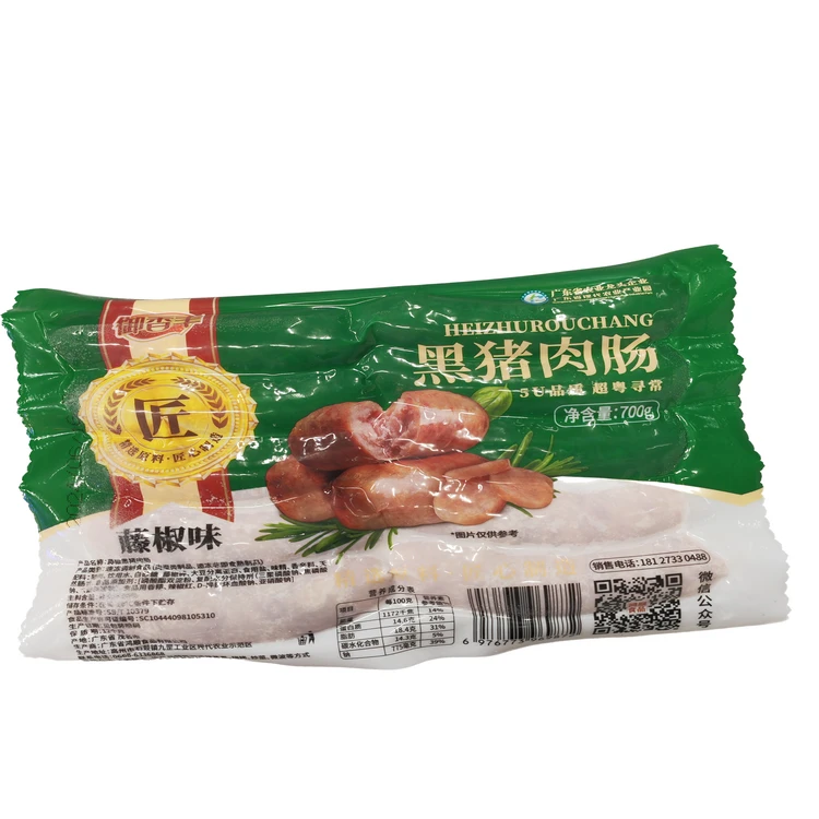 御香丰藤椒味黑猪肉肠700g